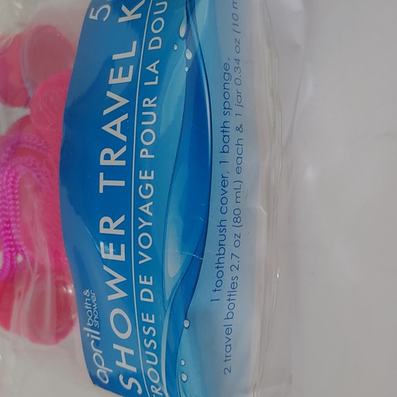 Bath and shower travel kit 10pc set - Picture 4 of 5